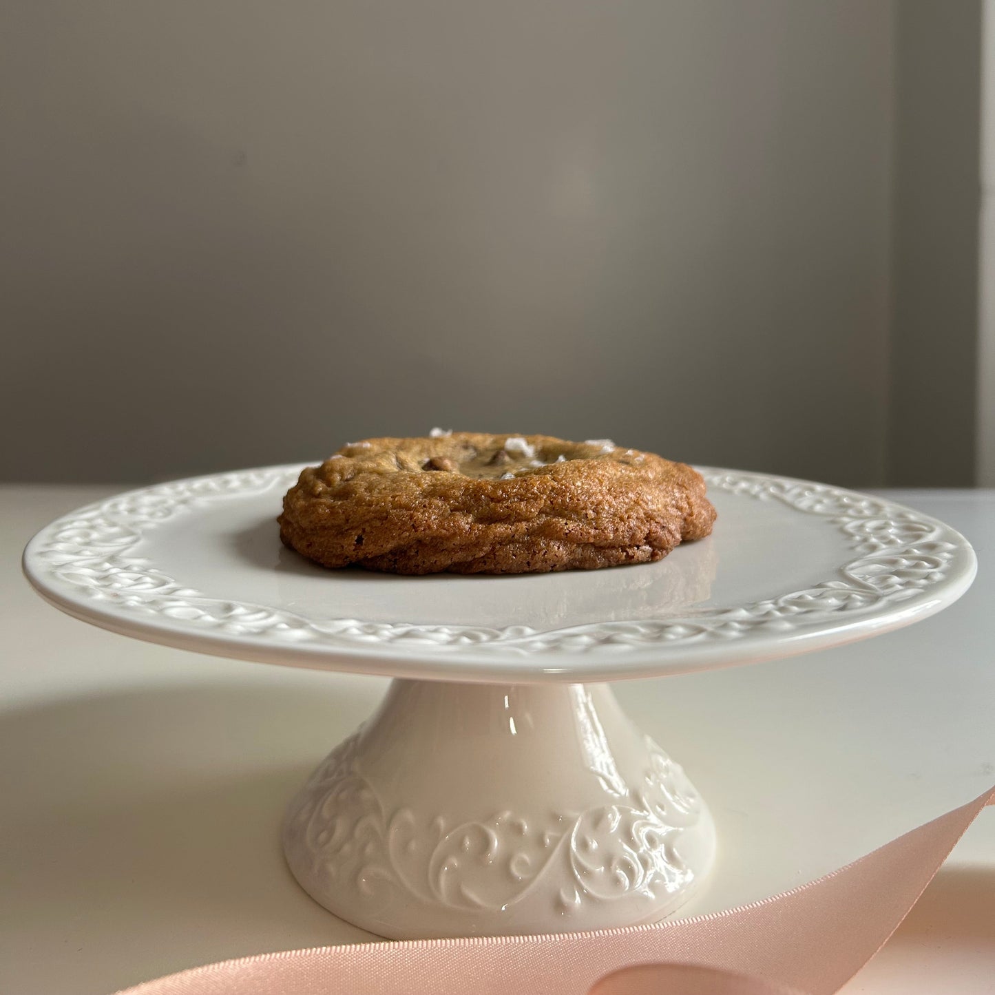 party for one! large brown butter chocolate chip cookie (1)